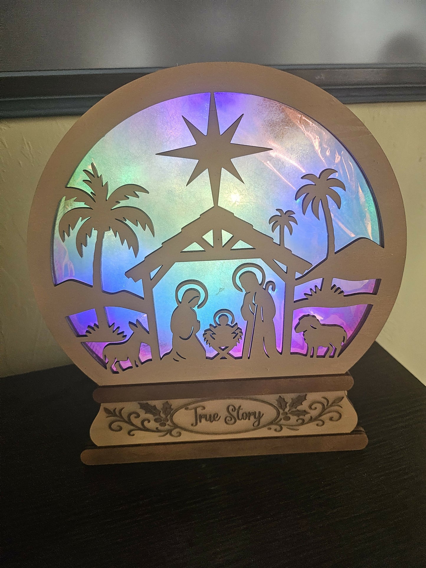 Christmas Scene Light Box