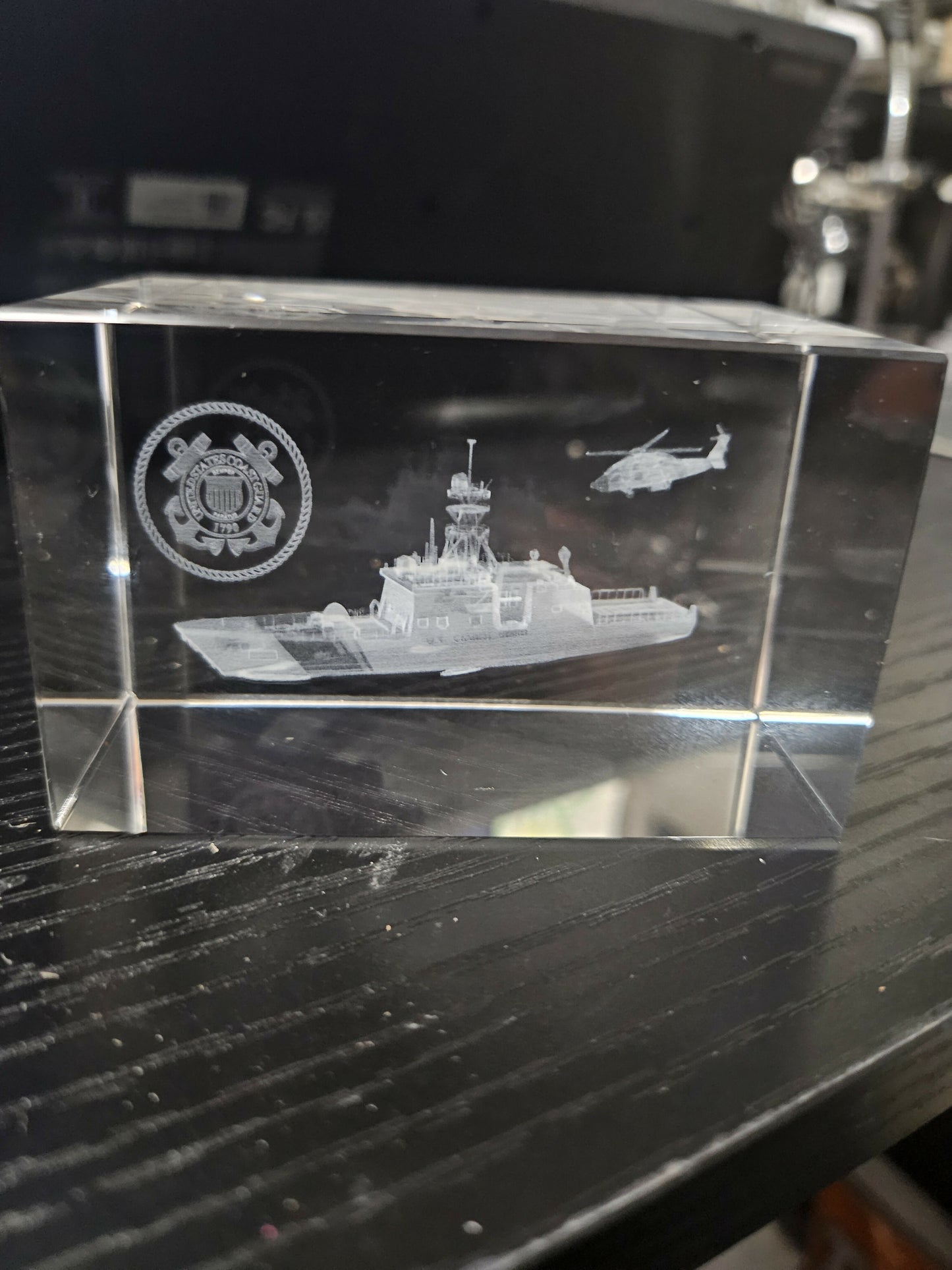 3D Inner Engraved K9 Crystal