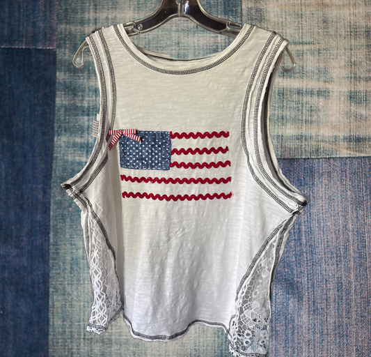 L/XL Americana Tank Top
