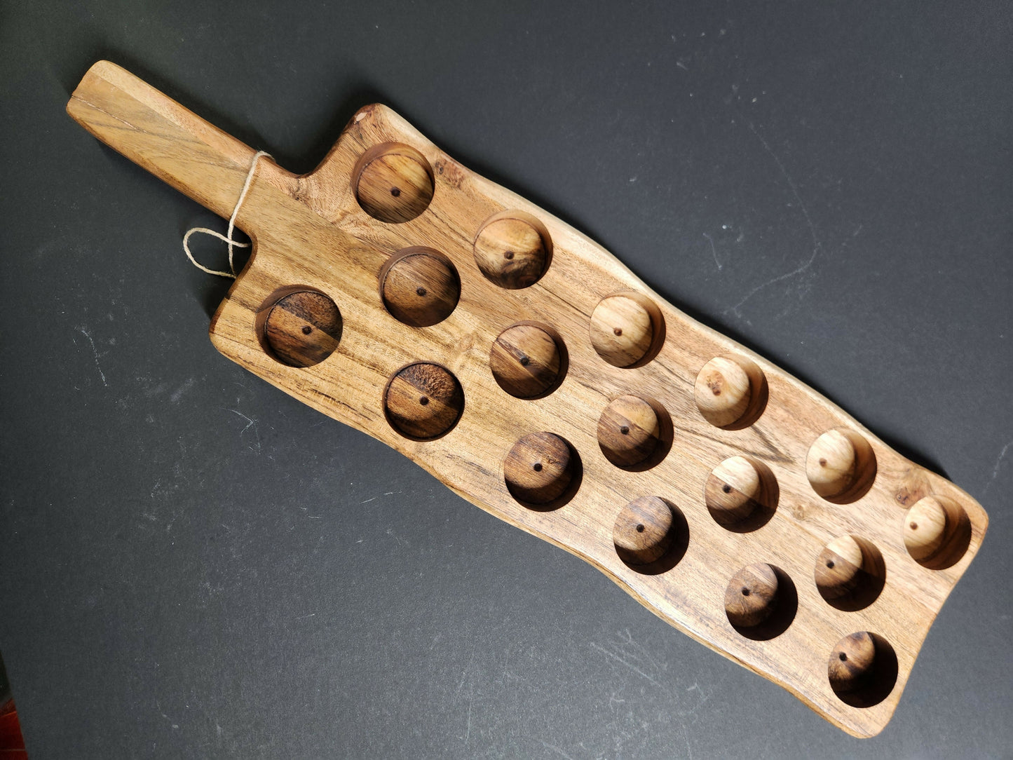 Acacia wood Char-shooterie board 11