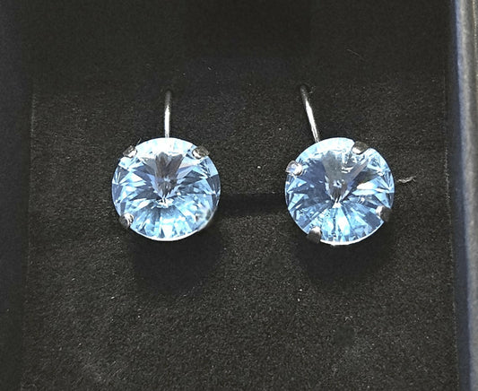 Anytime Crystals Genuine Swarovski Crystal 10mm Dew Drops Earrings