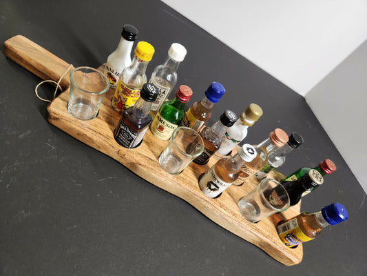 Acacia wood Char-shooterie board 11