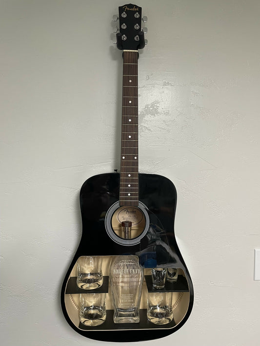 Angel Black Guitar