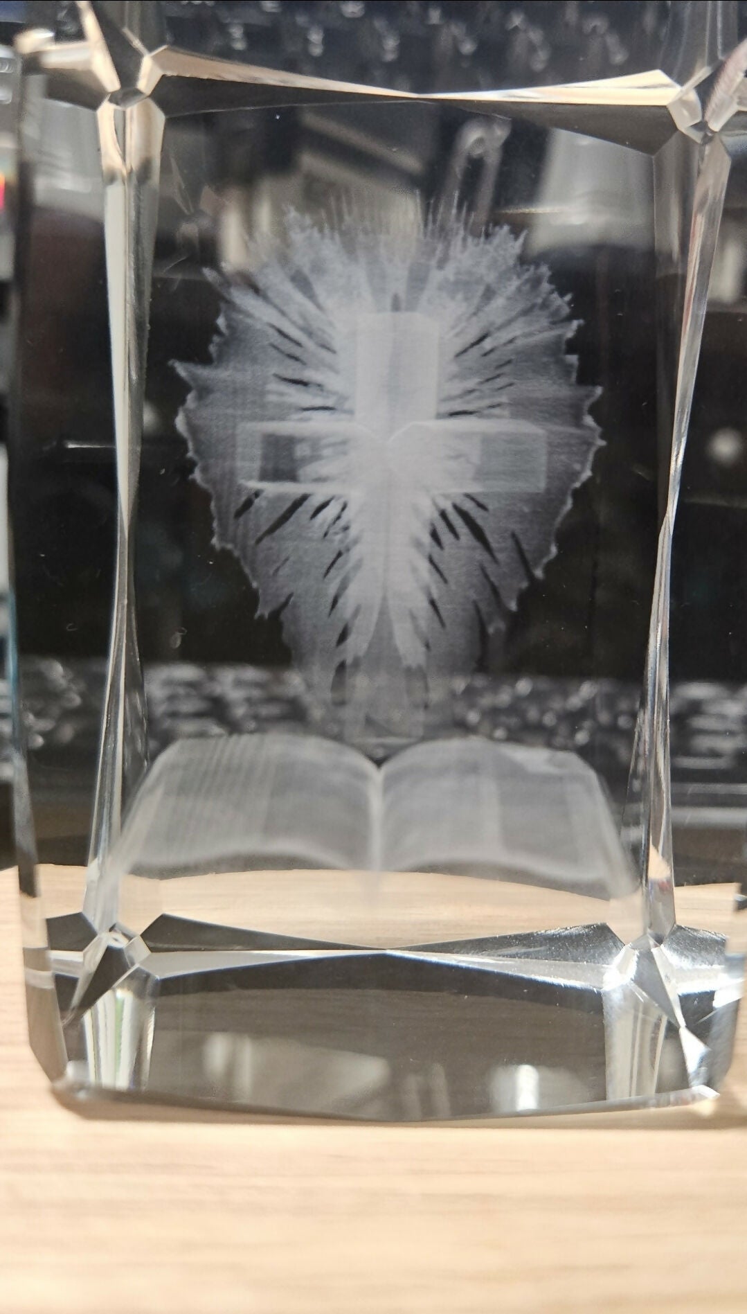 3D Inner Engraved K9 Crystal